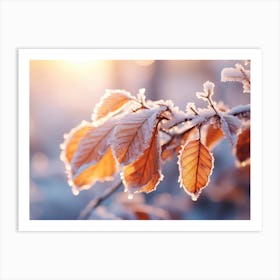 Winter Impressions No 10 Art Print