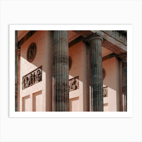 The Brandenburg Gate In Berlin 02 Art Print