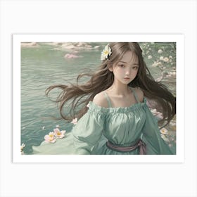 Asian Girl 1 Art Print