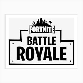 battle royale print Art Print