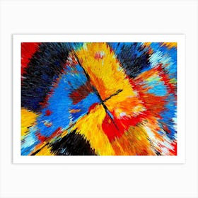 Acrylic Extruded Painting 39 Art Print