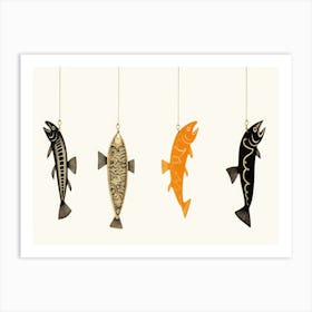 Fish Ornaments Art Print