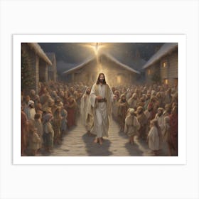 Birth Of Jesus 1 Art Print