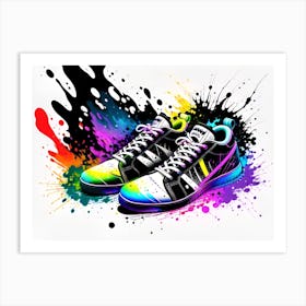 Rainbow ShoeS Art Print