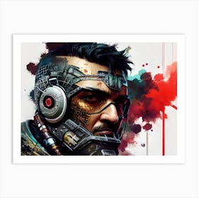 Cyborg Art Print