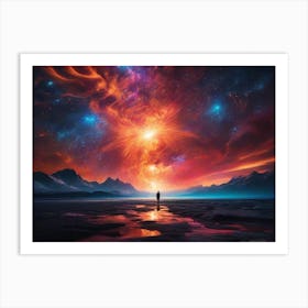 Alien Planet 4 Art Print