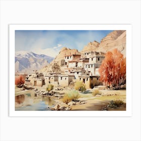 Gompa 2 Art Print