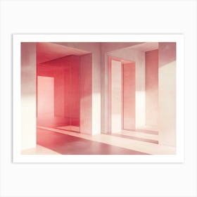 Pink Room Art Print