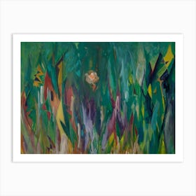 Bedroom Wall Art, Spring Meadow Impressions Art Print