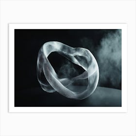 Smoke Ring Helix Art Print