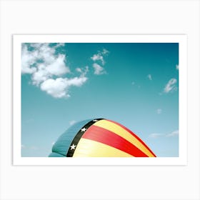 Air Balloon - Blue Sky - Photography Art Print