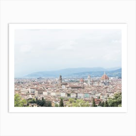 Florence Cityscape Art Print