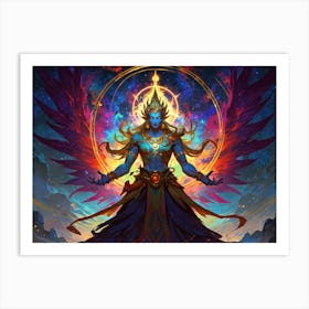 Deity Of The Gods Art Print