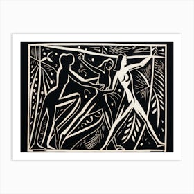 'The Dancers' Art Print