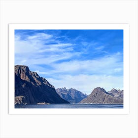 Fjords Of Greenland (Greenland Series) 3 Art Print