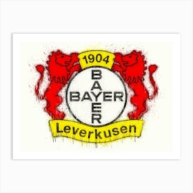 Bayer Leverkusen Art Print