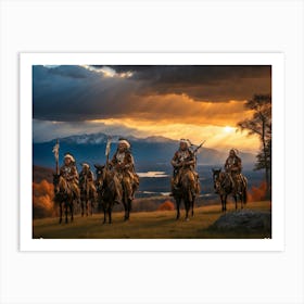 Img Indian Group 9aa Art Print