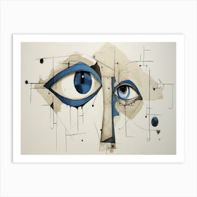 Eye Of The Tiger 2 Art Print