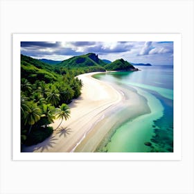 Fiji Beach Art Print