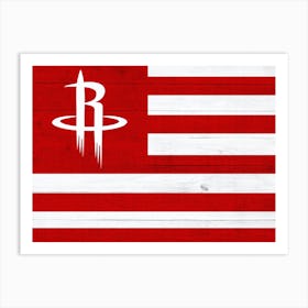 Houston Rockets 3 Art Print