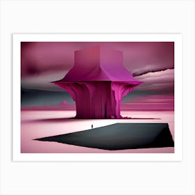 Pink Tower Art Print