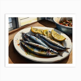 Sardines 6 Art Print