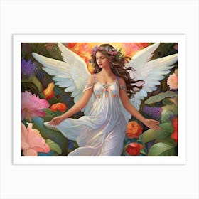 Floating Wings Art Print