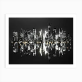 New York City Skyline 8 Art Print