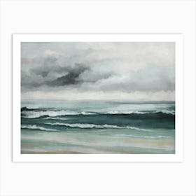 Stormy Seas Art Print