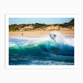 Catching A Wave Art Print