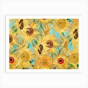 Sunflowers 3 Art Print