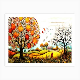 Autumn Splendor - Autumn Leaves Near Me Art Print