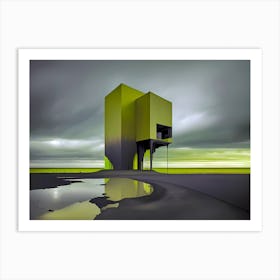 House In The Sky 2 Art Print