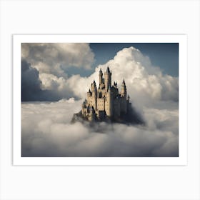 Castle In The Clouds 3 Art Print