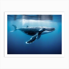 Humpback Whale 4 Art Print