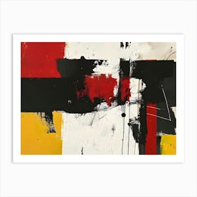 Abstract artwork Art Print