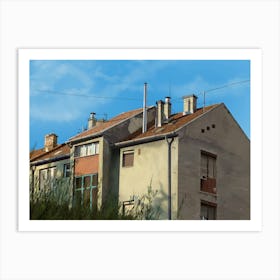 Rusty Rooftop Art Print