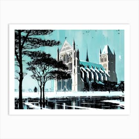 Lincoln Cathedral Art Print