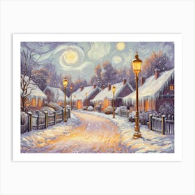 Winter'S Night Art Print