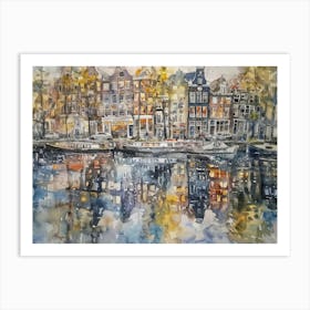 Amsterdam Reflections Art Print