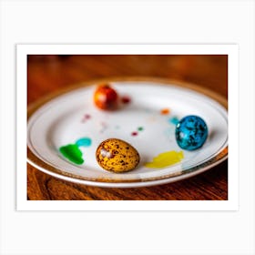 Easter Eggs 365 Art Print