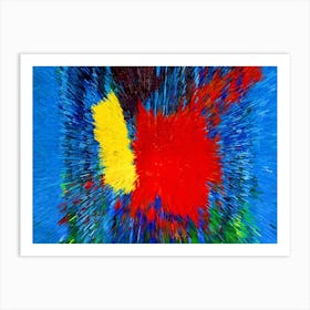 Abstract Painting, Abstract Painting, Abstract Painting 3 Art Print