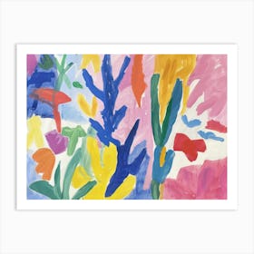 Contemporary Artwork Inspired By Henri Matisse 7 Art Print