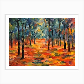 Autumn Forest 3 Art Print