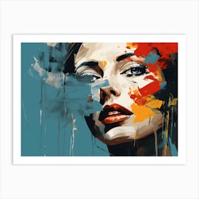 Modern Woman 4 Art Print