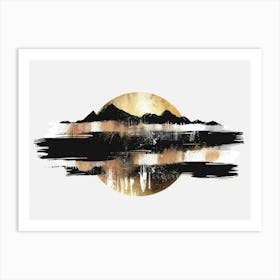 Mountains In The Sky 13 Art Print