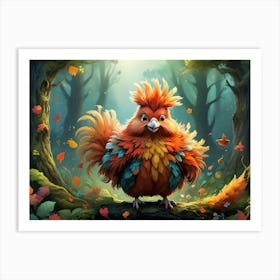 Feathered Friend #2 1 Art Print