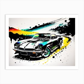 Ford Mustang 2 Art Print