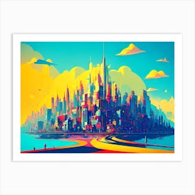 Cityscape 67 Art Print