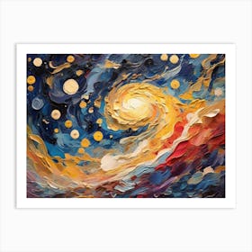 Starry Night 92 Art Print